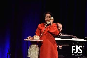 Espectáculo de la humorista y actriz Yanely Hernández en el Teatro de Telde/TA y Francisco Javier Santana.